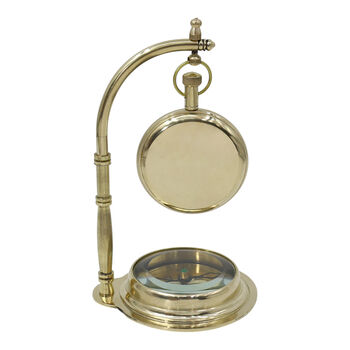 Personalised 50th Birthday Rotating Balance Desk Clock, 2 of 12