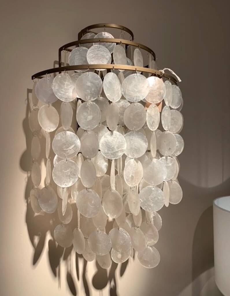 Tiered Shell Wall Light, 1 of 2