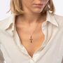 9ct Solid Gold Egyptian Ankh Necklace, thumbnail 1 of 5