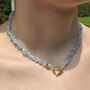 Healing Crystal Chip Necklace Gift For Her, thumbnail 1 of 12