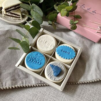 Personalised Father's Day Chocolate Coated Oreo Gift, 3 of 12