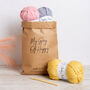 Valentines Cushion Cover Easy Knitting Kit, thumbnail 9 of 9
