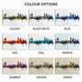 Leeds Cityscape Skyline Print, thumbnail 3 of 12