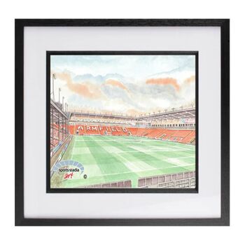 Blackpool Fc Bloomfield Road Two Stadium Art Print, 3 of 3