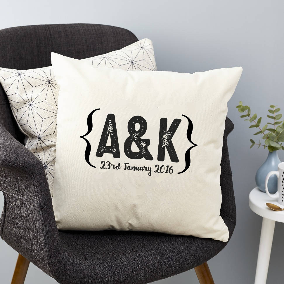 personalised cushion