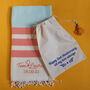 Personalised Natural Cotton Throw, Beach Towel, thumbnail 5 of 12