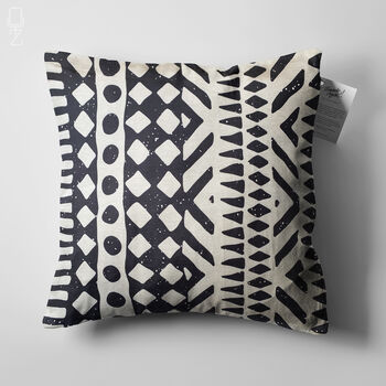 Ethnic Traditional Pattern Geometric Cushion Cover, 5 of 7
