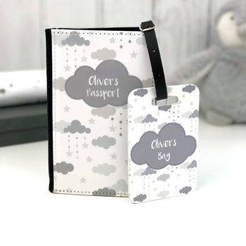 Cloud Personalised Passport Cover, 2 of 6