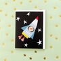 Mini Spaceman Greetings Card, thumbnail 4 of 5