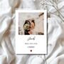 Usher Proposal Photo Card, Wedding Proposal Card, thumbnail 1 of 3