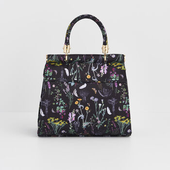 Wilderness Black Mini Top Handle Tote, 5 of 8
