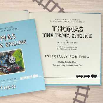 Personalised Thomas The Tank Engine Book Gift Boxed, 3 of 9