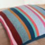 Large 22' Bold Contrasting Stripe Cushions, thumbnail 4 of 8