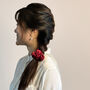 Two Personalisable Christmas Wide Band Satin Scrunchies, thumbnail 3 of 6