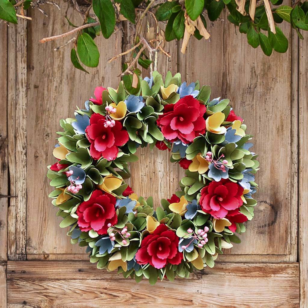 Midsummer Floral Door Wreath By Dibor