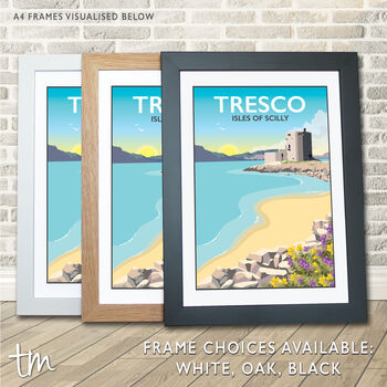 Tresco, Isles Of Scilly Print, 2 of 5