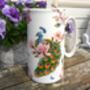 Large China Jug In Peacock Design, thumbnail 3 of 7