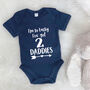 I'm So Lucky, I Have Two Daddies Babygrow, thumbnail 6 of 8