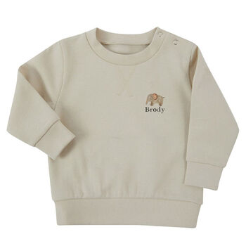 Baby Personalised Sweatshirt, 3 of 3