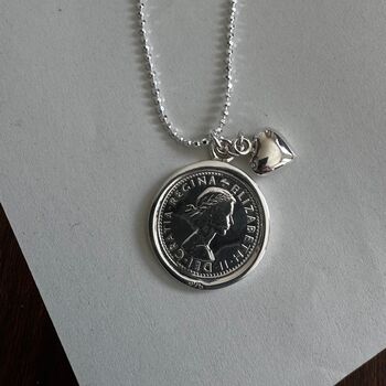 Happy 60th Birthday Necklace For Luck + Love, 4 of 5
