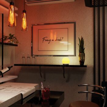 Fancy A Drink Kitchen Print, 2 of 6
