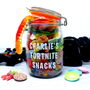 'Fortnite Snacks' Personalised Retro Sweets Jar, thumbnail 1 of 3