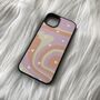 Pastel Waves And Hearts Phone Case, thumbnail 1 of 2