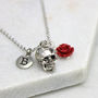 Skull Necklace, thumbnail 2 of 5
