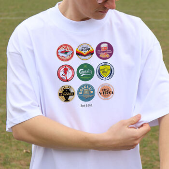 Liverpool Beer Mats 1st Edition Oversized T Shirt, 4 of 9