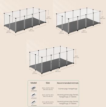 Pet Playpen Small Animal Cage Enclosure, 2 of 5