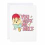 You Make Me Melt Valentine’s Card, thumbnail 6 of 6