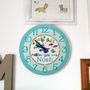 Personalised Time Flies Having Fun Clock, thumbnail 2 of 2