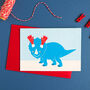 Dinosaur Christmas Cards, thumbnail 6 of 10