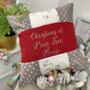 Robin Christmas Cushion, thumbnail 1 of 5