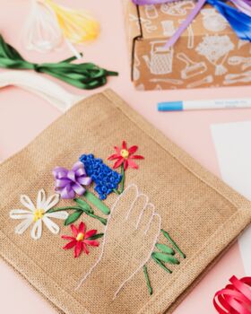 The Ribbon Embroidered Bag, 6 of 7