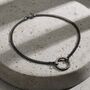 Personalised Men's Interlinking Hoops Bracelet, thumbnail 4 of 8