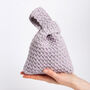 Mini Knot Bag Easy Crochet Kit, thumbnail 3 of 9
