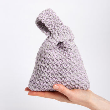 Mini Knot Bag Easy Crochet Kit, 3 of 9