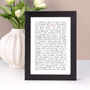 Gin Quotes Gift Print, thumbnail 2 of 7