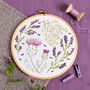Highland Heathers Embroidery Kit, thumbnail 1 of 8