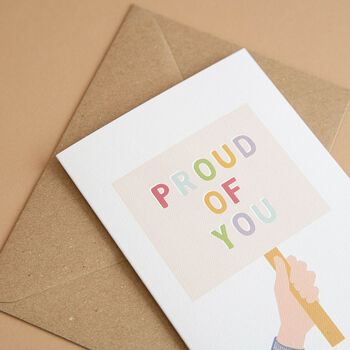 'Proud Of You' Card, 2 of 3