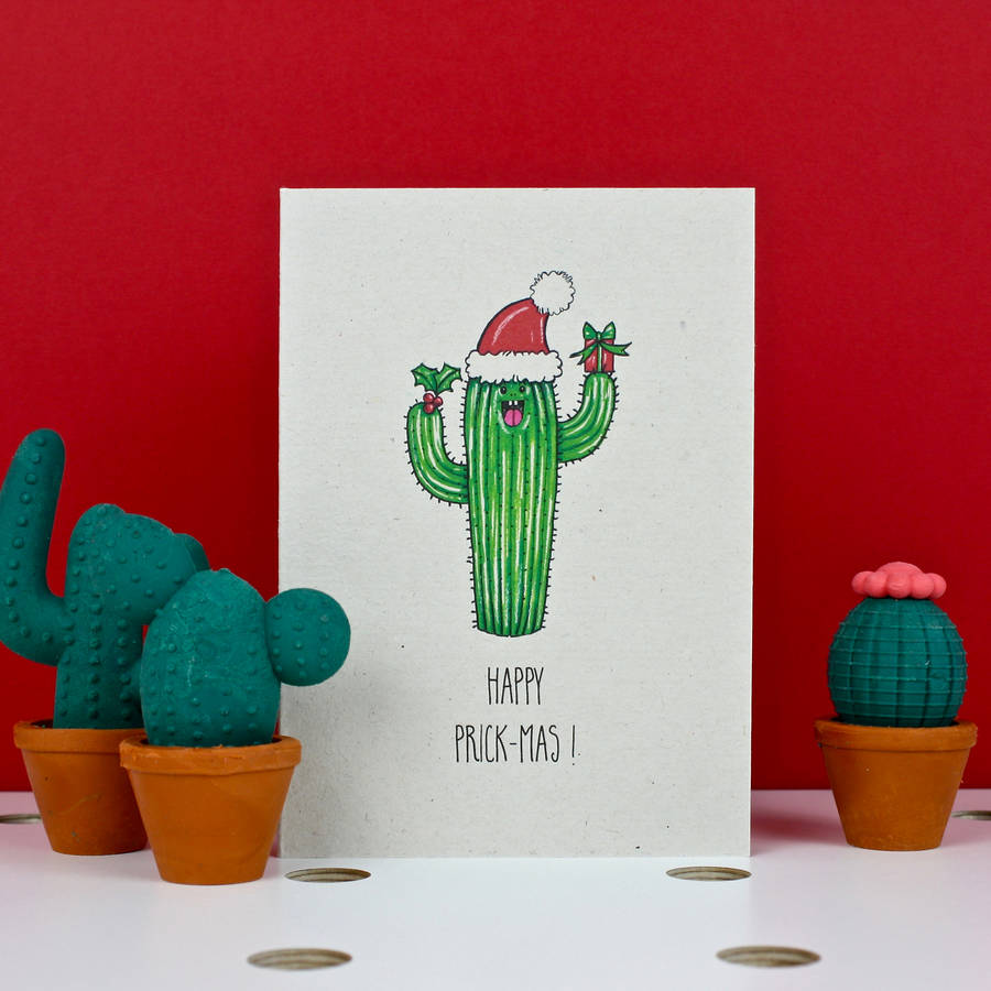 Cactus Christmas Cards 