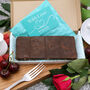 Personalised Letterbox Chocolate Tiffin, thumbnail 2 of 4