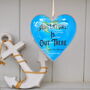 Personalised Map Sail Boat Message Heart, thumbnail 11 of 12