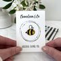 Bee Enamel Pin Badge, thumbnail 6 of 6