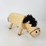 Personalised Wooden Cow/ Horse Money Box, thumbnail 4 of 9