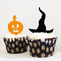 Halloween Mini Cake Toppers Set Of Six, thumbnail 7 of 11