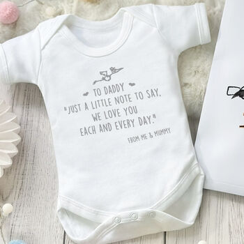 Gift For New Dad, Message From The Bump, Gift, 10 of 11