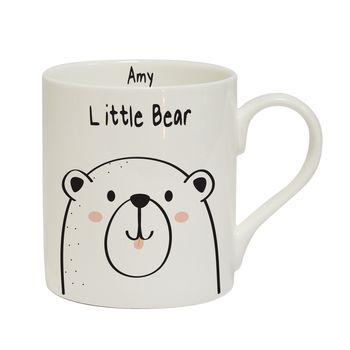 Ceramic Little Bear Personalised Childrens Mugs, 2 of 2