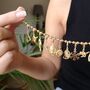 Ball Charm Bracelet, Sterling Silver Or Gold Plated, thumbnail 6 of 8